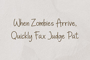 Scarcely Handwritten Font, a Handwritten Font by Heinzel Std (Thumbnail 5 of 6)