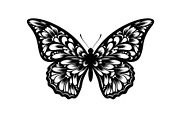 Butterfly Silhouette SVG Bundle, an Illustration by Gaye Art (Thumbnail 30 of 31)