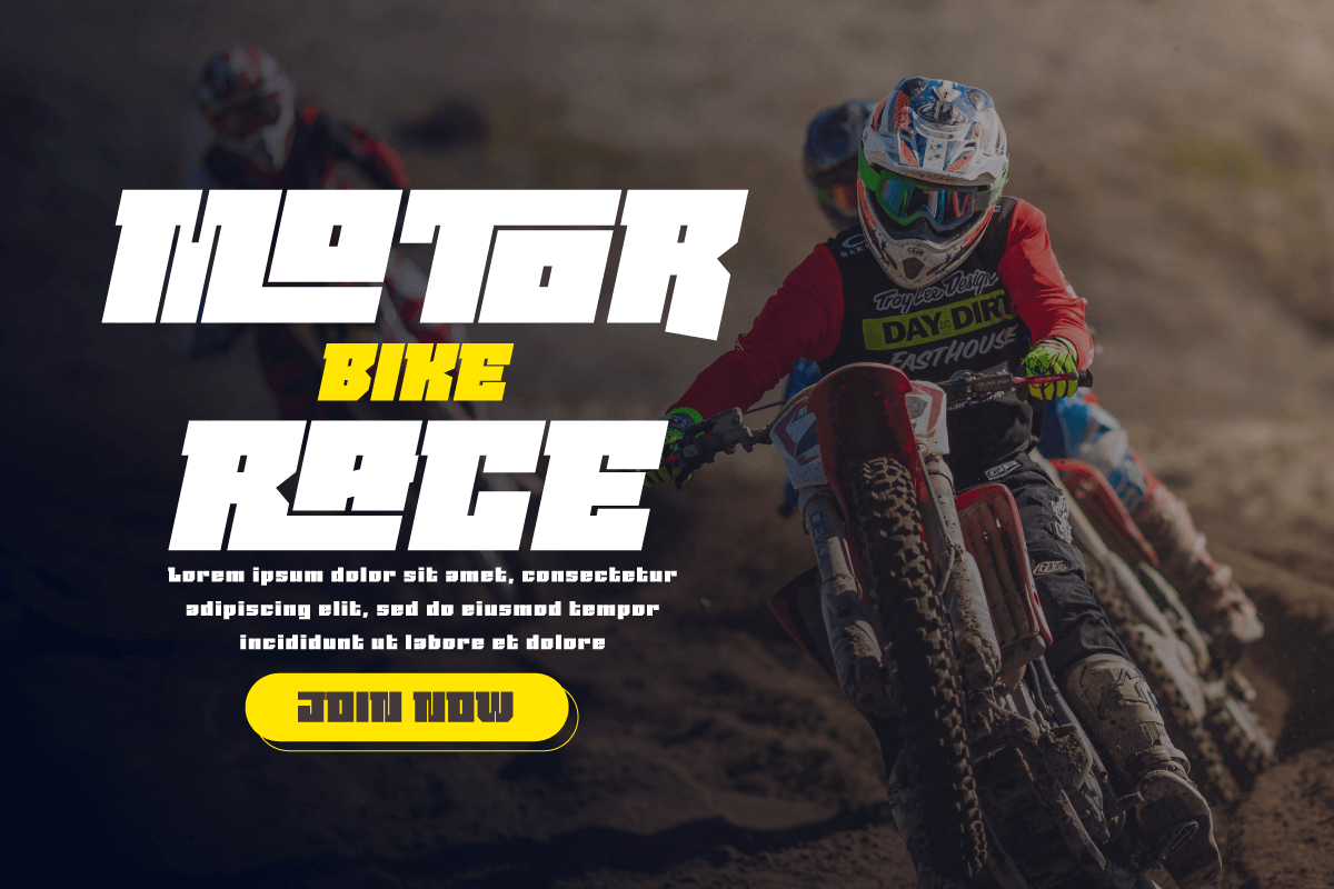 AMOONK – Sport Racing Font, a Font by productype1 (Photo 5 of 13)