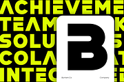 Forge - Headline Bold Logo Font, a Sans Serif Font by TokoPress (Thumbnail 4 of 12)