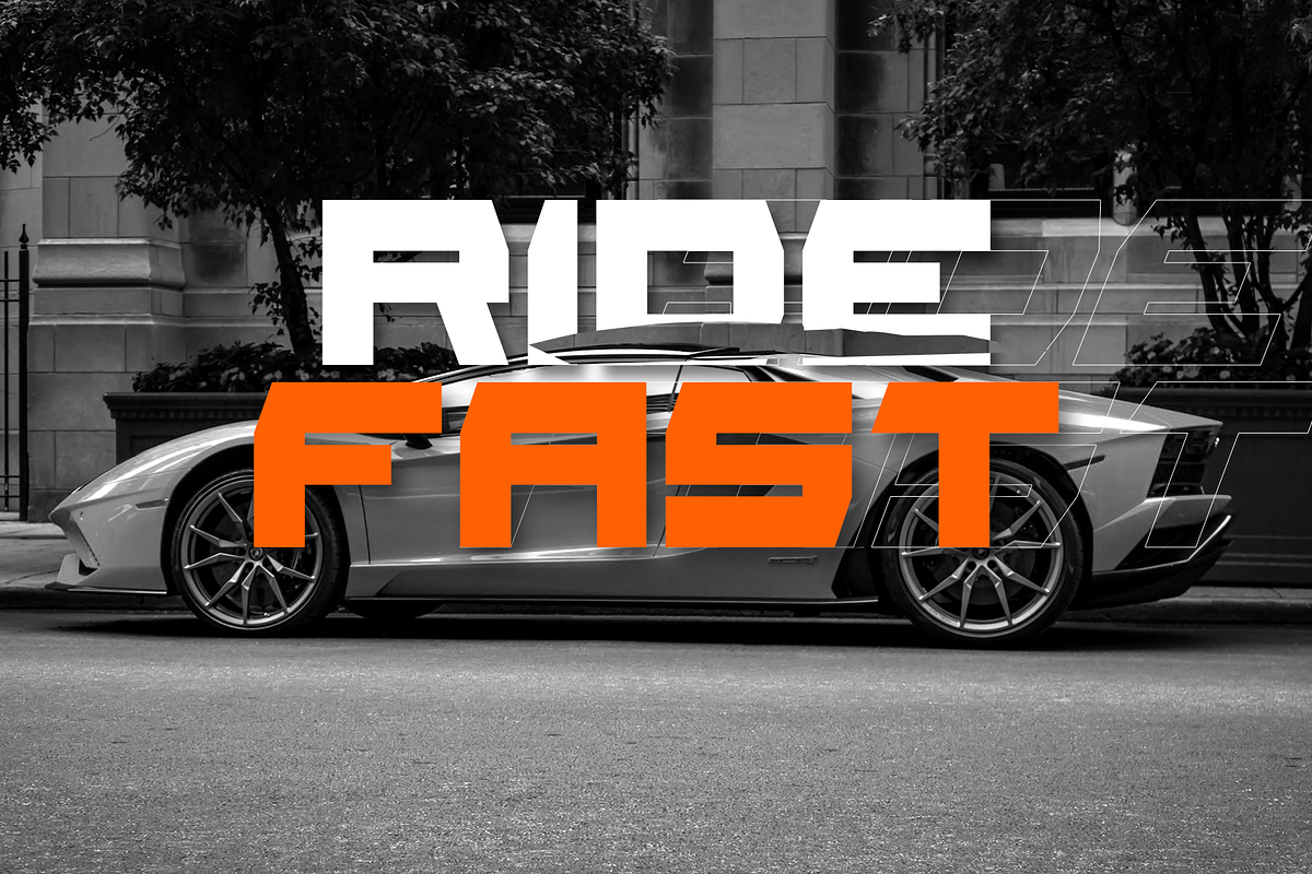 Woiyo - Modern Futuristic Font, a Sans Serif Font by Maenjari Std (Photo 6 of 10)
