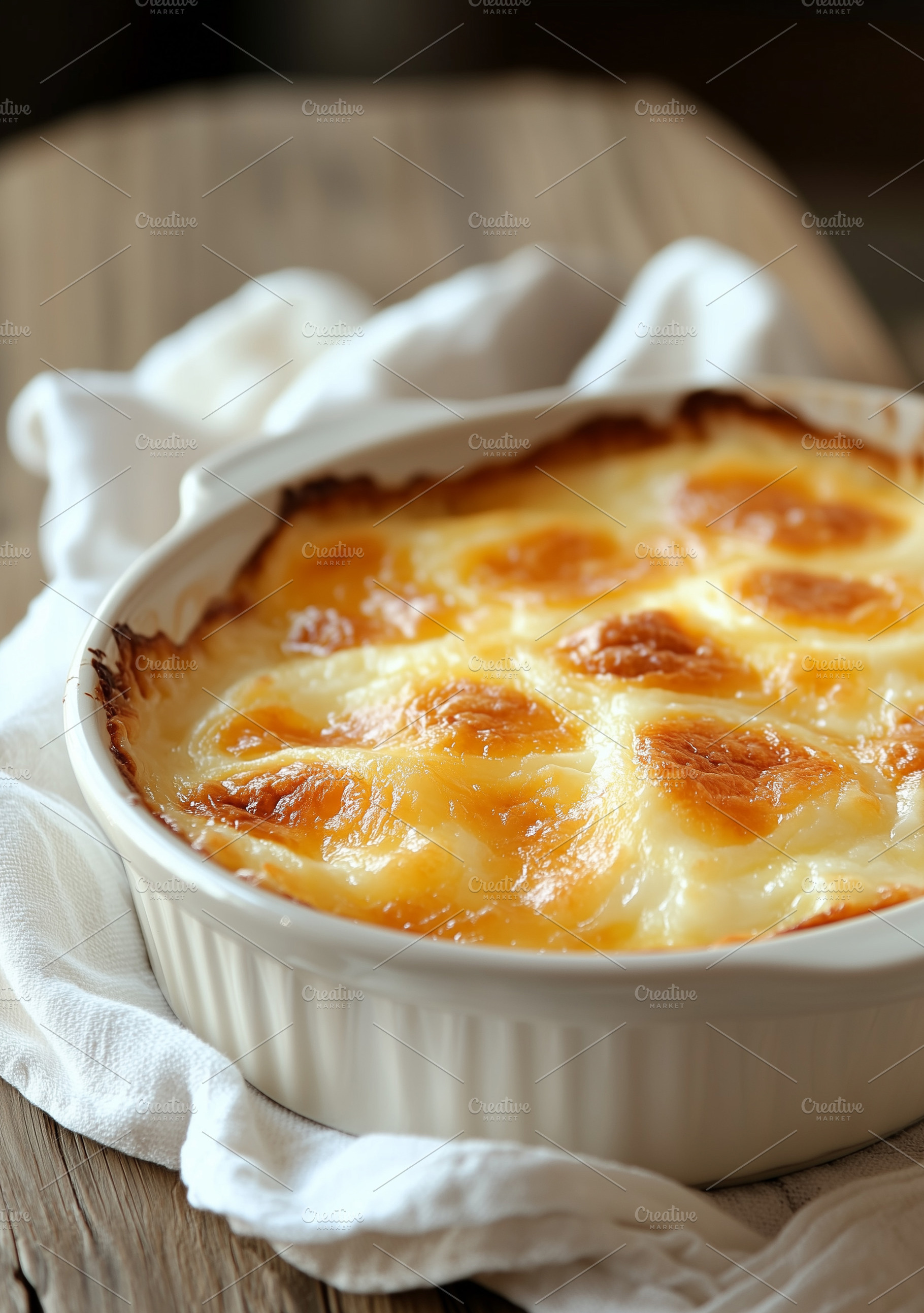 Golden and creamy farmer’s casserole, a Food & Drink Photo by MistyDay