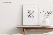 SAKURA - CHERRY blossom line art set, a Decorative Illustration by Madiwaso (Thumbnail 7 of 8)