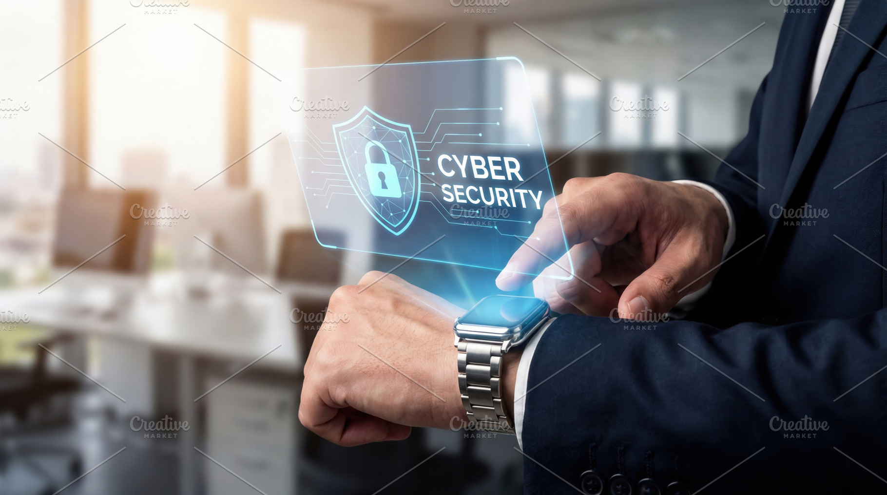 Cyber security interface, a Technology Photo by Shootdiem