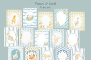 Cottagecore Easter. Hand-Drawn Art., a Seasonal Illustration by Designwork (Thumbnail 5 of 12)