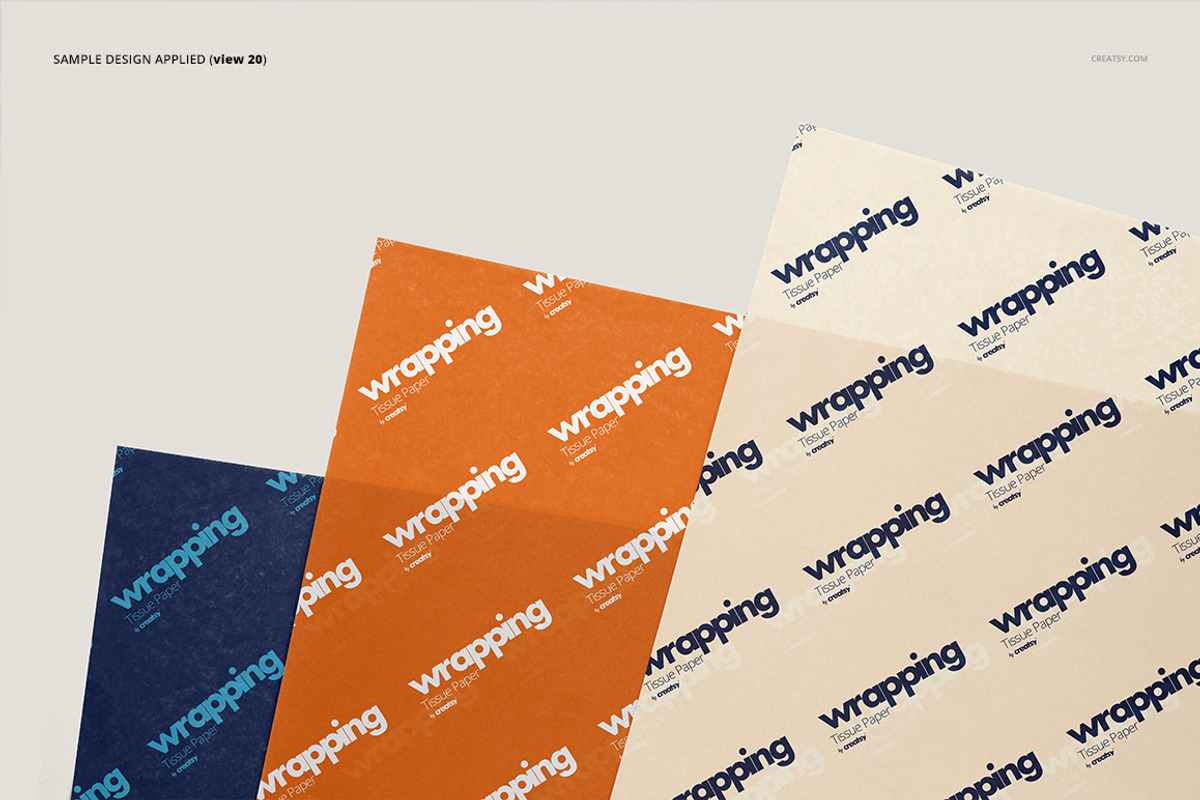 Wrapping Tissue Paper Mockup Set, a Pens & Pencil Mockup by creatsy5 (Photo 26 of 54)