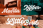 Relastic Script, a Script Font by joelmaker (Thumbnail 6 of 18)