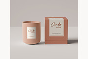Amber Glass Candle Mockup, a Product Mockup by mockupocka (Thumbnail 3 of 15)