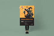 Halloween Poster + Social Media, a Social Media Template by Juru Rancang Graphic (Thumbnail 3 of 3)