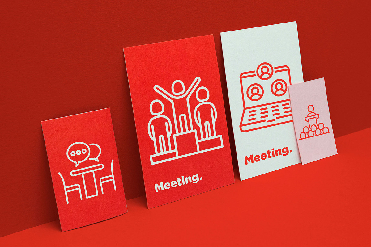 Meeting | 16 Thin Line Icons, an Outline Icon by Alex Blogoodf (Photo 11 of 15)