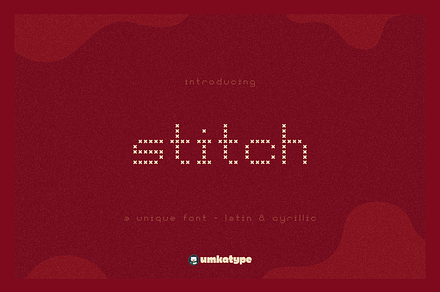 Stitch Pixel Game Font, a Script Font by alpercakici