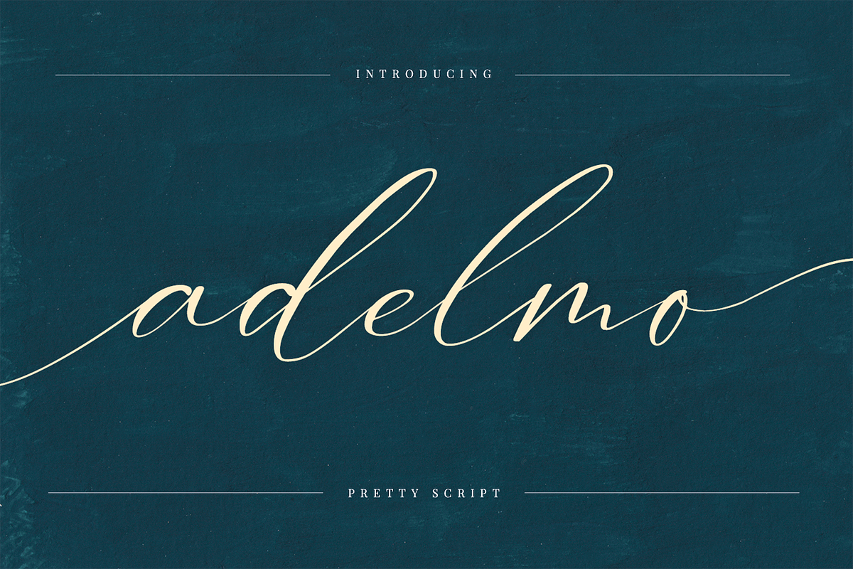 Adelmo - Pretty Script