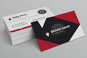 Modern Corporate Business Card, a Business Card Template by MightyDesign (Thumbnail 2 of 6)