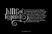 Spyrose, a Blackletter Font by INKSUN™ (Thumbnail 3 of 5)