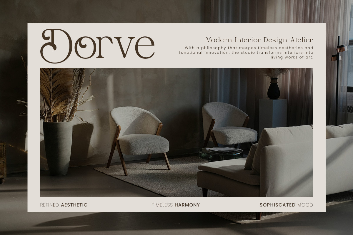 Shilmaz – Elegant Modern Serif Font, a Font by roomspace creative lab (Photo 5 of 11)