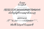 Super Cempluk - Handwritten font, a Script Font by alphArtype (Thumbnail 5 of 6)