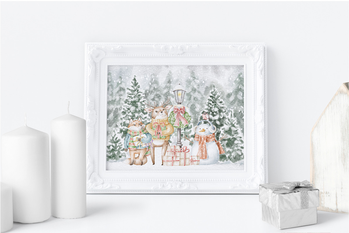 Snowy Season Bundle, an Illustration by Anastasiya Klempach (Photo 6 of 10)