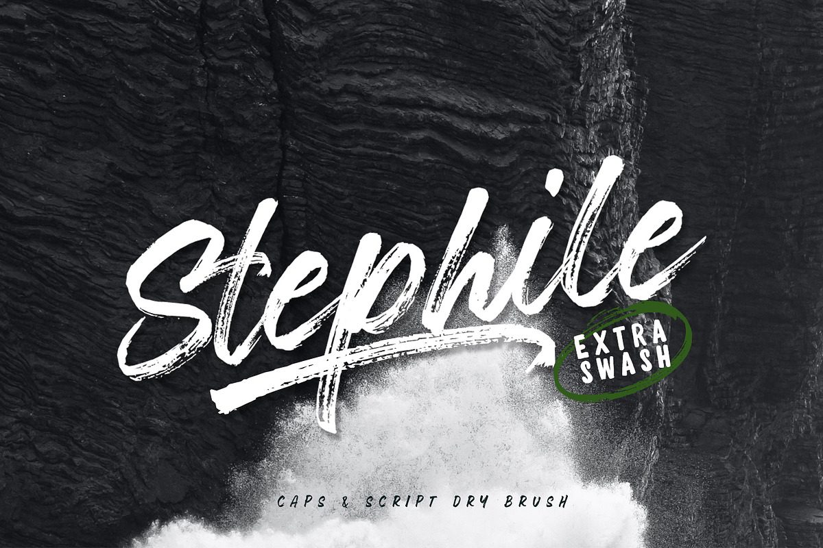 Stephile, a Handwritten Font by NUGS (Photo 1 of 7)
