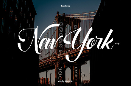 New York Script Font