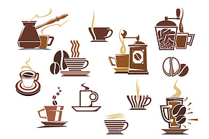 Various Coffee Icons