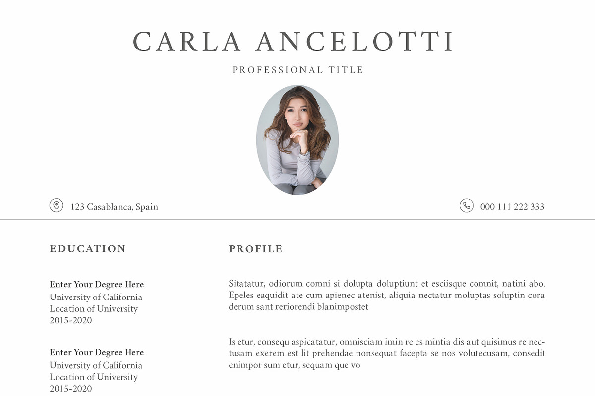 Clean Resume, a Resume Template by Peunayah (Photo 5 of 8)