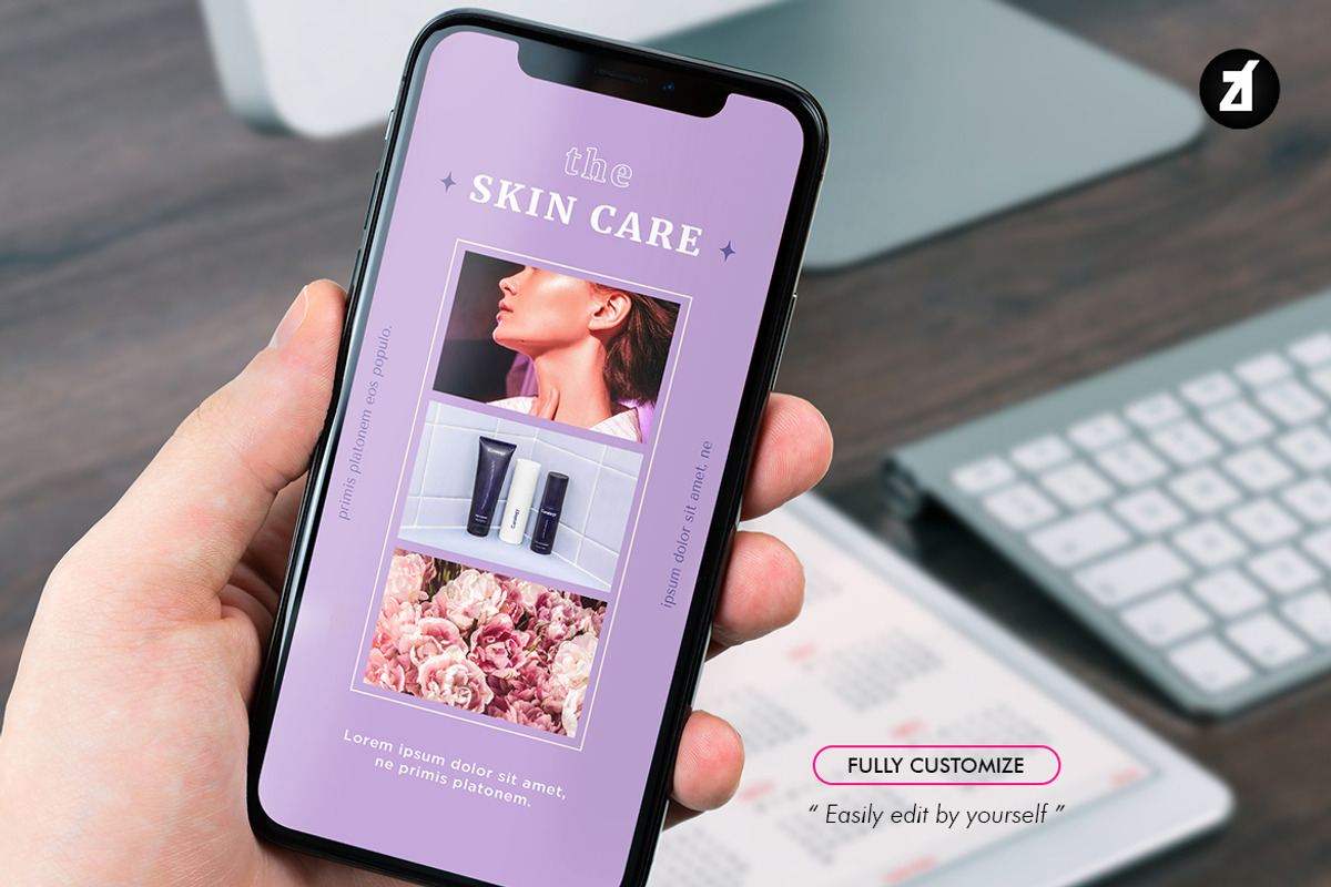 Cotton candy social media templates, a Social Media Template by Chanut is industries (Photo 8 of 8)