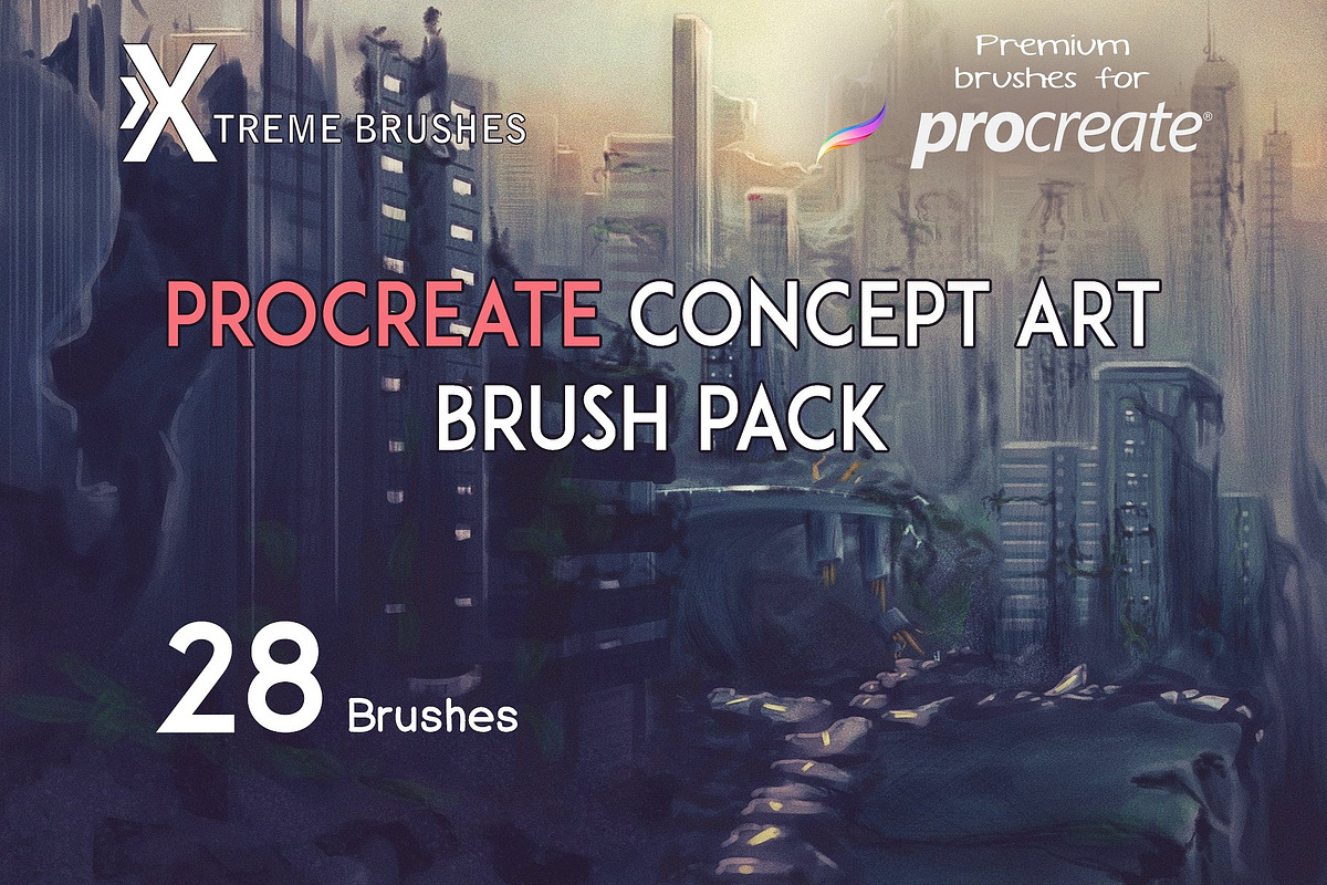 Procreate Concept Art Brushset