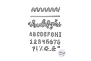 Monoline Outline Procreate Brush, a Brush Add-On by lovetistrue (Thumbnail 2 of 3)