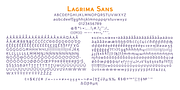 Lagrima Sans, a Sans Serif Font by Louie Yabut Co (Thumbnail 5 of 7)