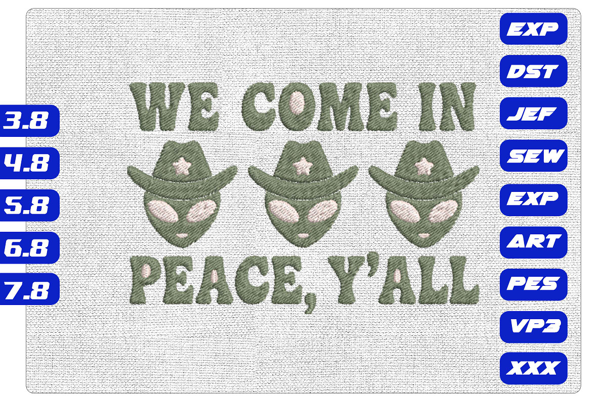 We Come In Peace Y'all Alien Cowboy, an Illustration by Purpose Ekbal (Photo 1 of 3)