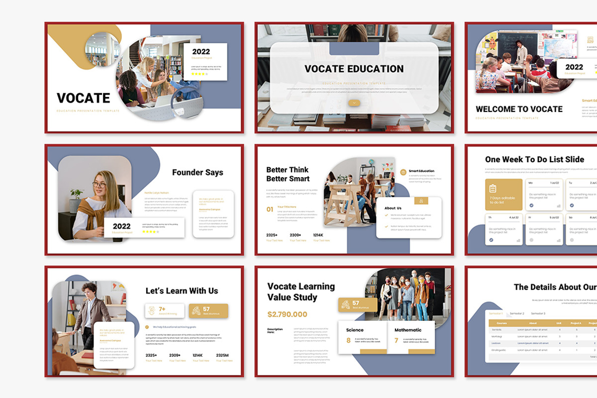 Vocate Presentation Template, a Presentation Template by Analogous Temp (Photo 2 of 5)
