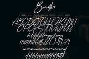 Benirka, a Script Font by pineungtype (Thumbnail 10 of 11)