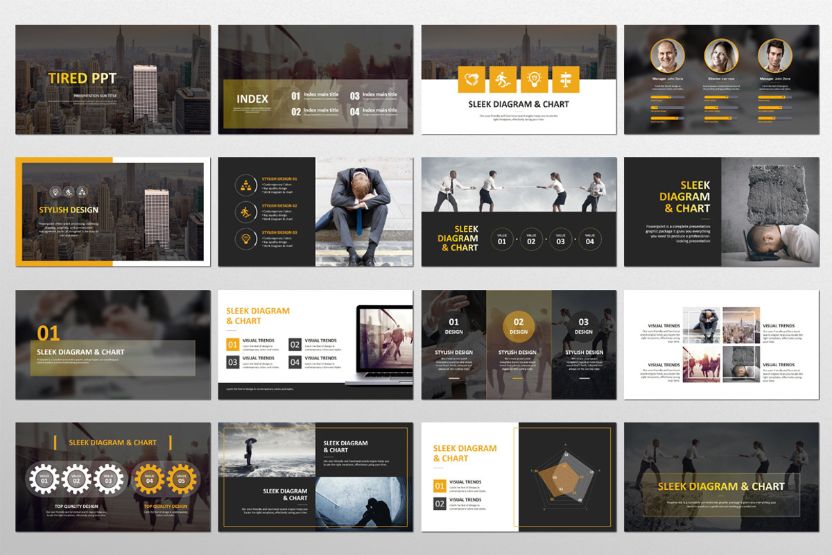 Tired PPT, a Presentation Template by GoodPello