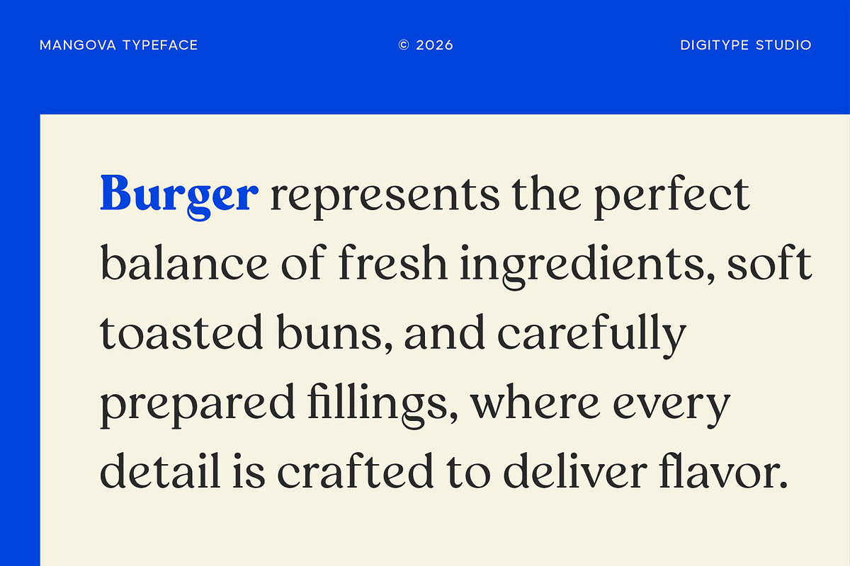 Mangova Font Family, a Serif Font by Digitype Studio (Photo 10 of 10)