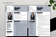 ATS Resume CV Word & PowerPoint - 12, a Resume Template by MrCam Template Resume|CV (Thumbnail 3 of 6)