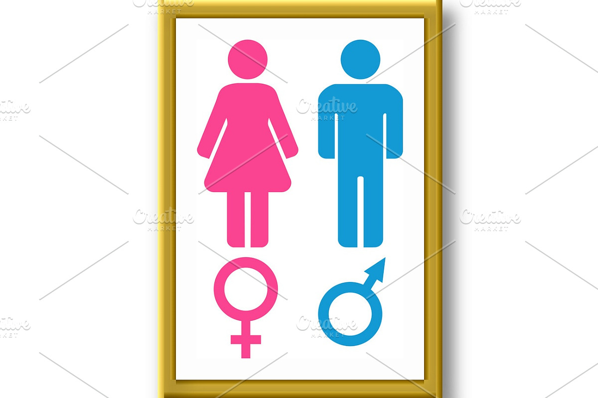 Male and female sex symbols. Venus, an Object Graphic by RODINA (Photo 2 of 3)
