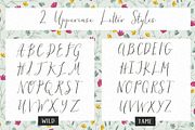 Hollyhock - A Messy Calligraphy Font, a Script Font by Angie Makes (Thumbnail 2 of 5)