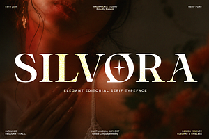 Silvora - Elegant Editorial Serif