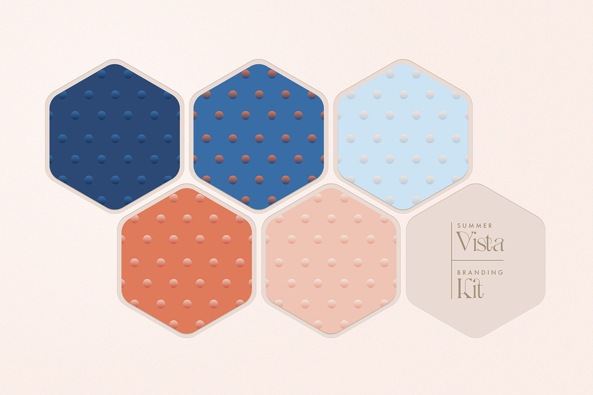 Summer Vista - Nautical Branding Kit, a Pattern Graphic by Polar Vectors (Photo 5 of 21)