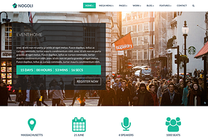 Nogoli - Responsive, retina theme