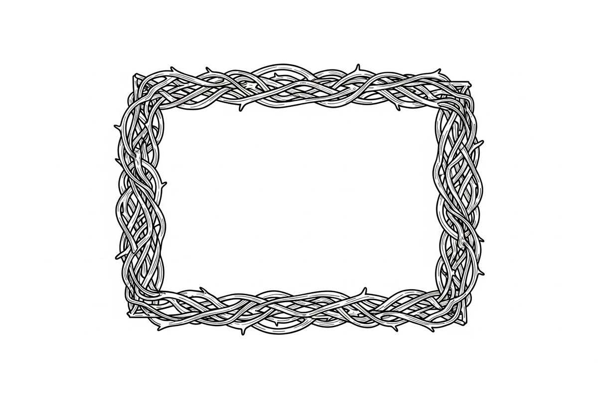 Rustic Rectangle Frame Bundle, an Illustration by Creativeshirt (Photo 21 of 51)