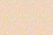 4 Cute summer fabric floral patterns, a Pattern Graphic by antalogiya (Thumbnail 4 of 5)