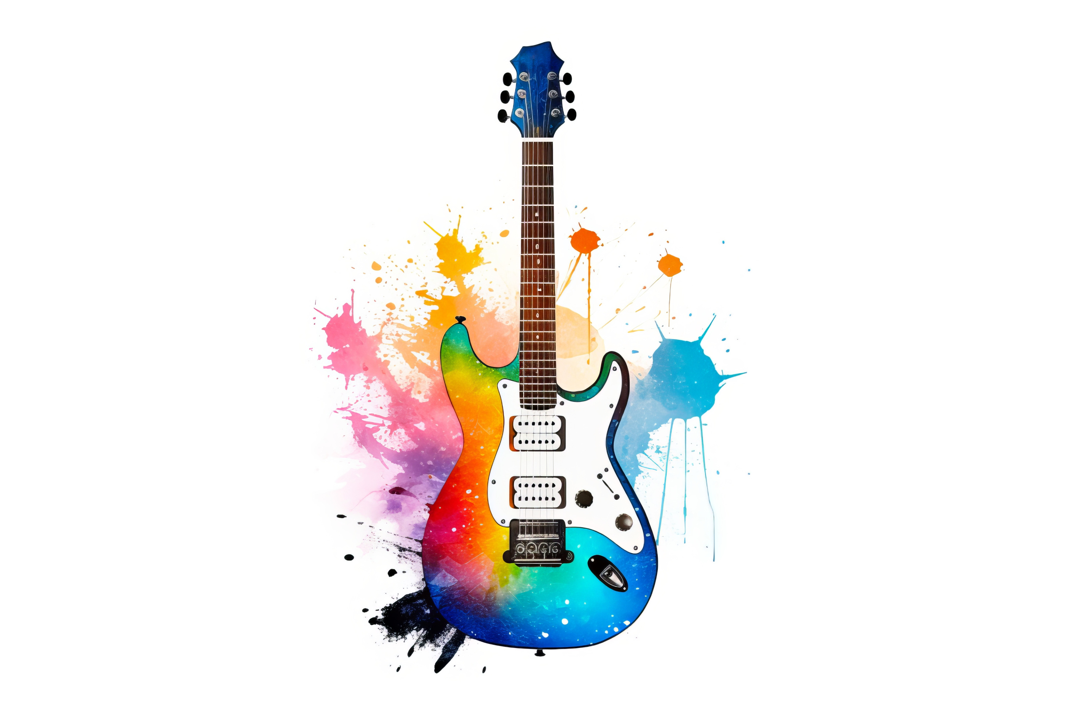 Traditional Electric Guitar Musical by Visual Generation | Creative Market