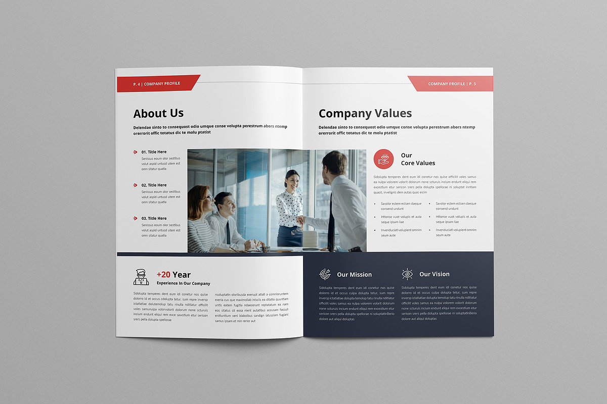 Company Profile | Canva & Word preview 3
