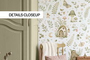 Nursery Wallpaper Mockup PSD, a Household Mockup by 1001 mockups (Thumbnail 4 of 12)