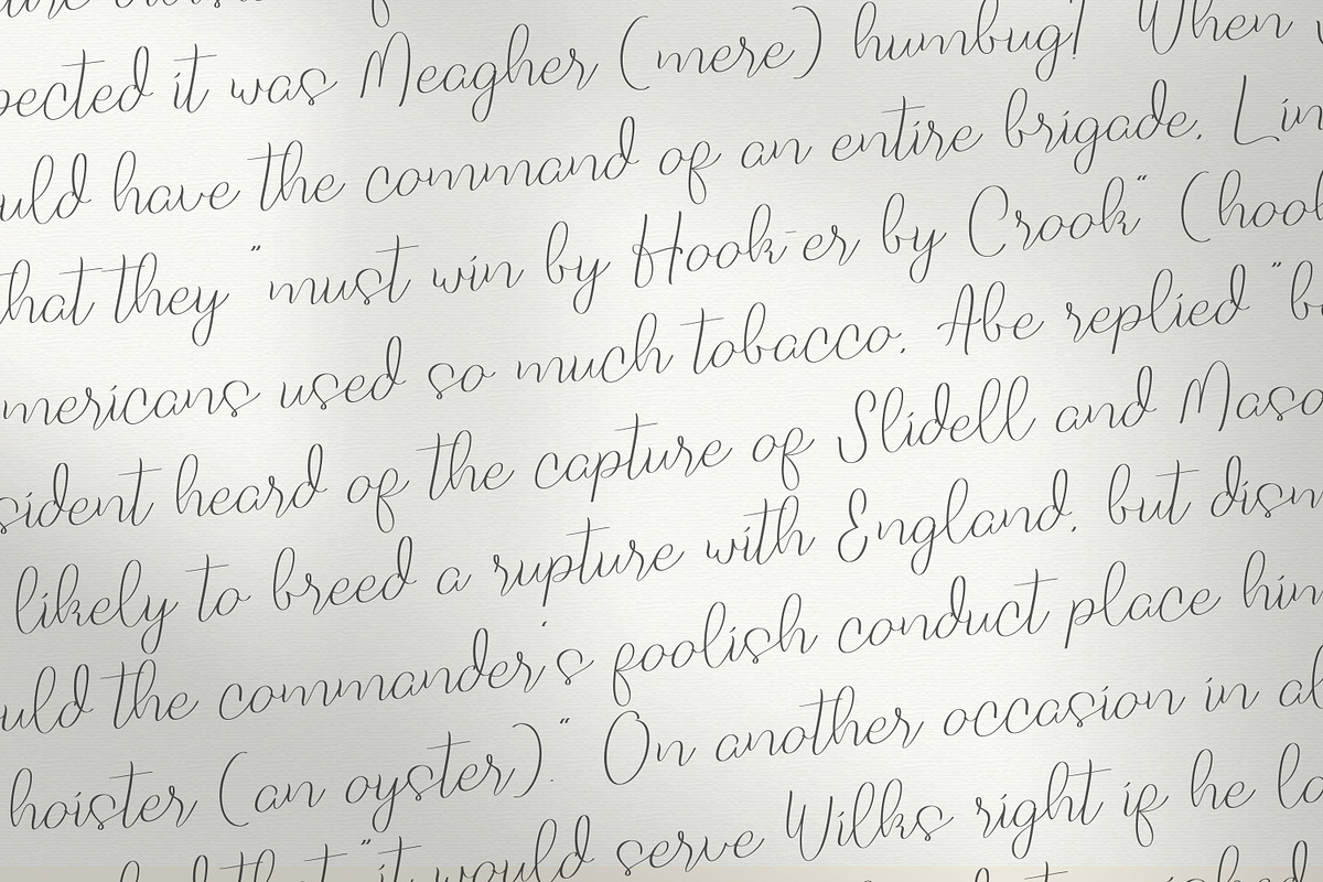 Five Liquor Script Handwritten, a Script Font by infernostudio3 (Photo 6 of 15)