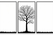 Multi-Panel Tree Silhouette Laser, a Graphic by Creativeshirt (Thumbnail 5 of 9)