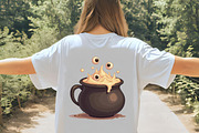 Whimsical Halloween Coffee Clipart, an Illustration by CrexoraLab (Thumbnail 5 of 5)