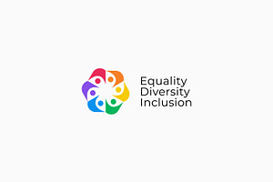 Equality Diversity Inclusion Logo, a Branding & Logo Template by Signatoro