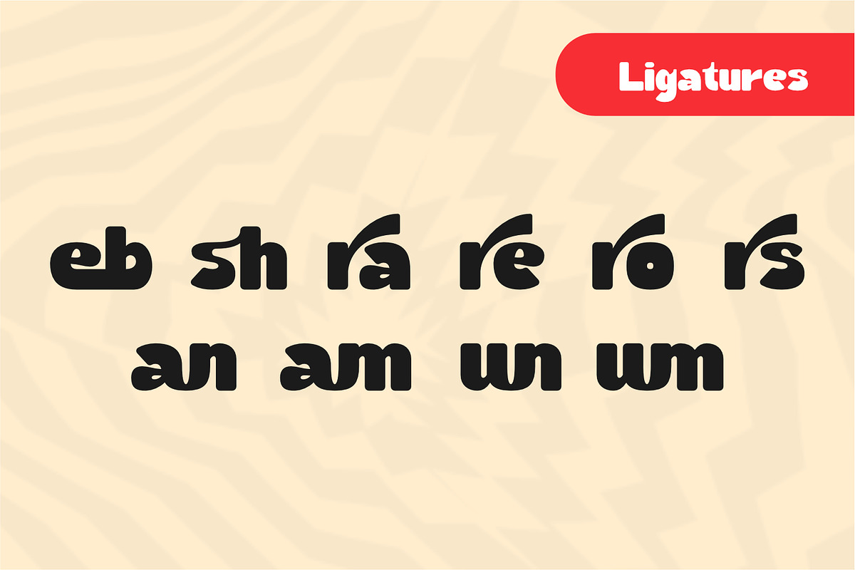 Garnisha - Retro Display Font, a Sans Serif Font by Rishsketch (Photo 14 of 16)